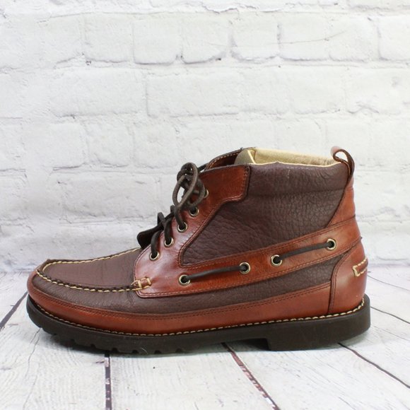 L.L. Bean Other - LL BEAN Allagash Bison Handsewns Chukka Bootie Boots Size 11 EE